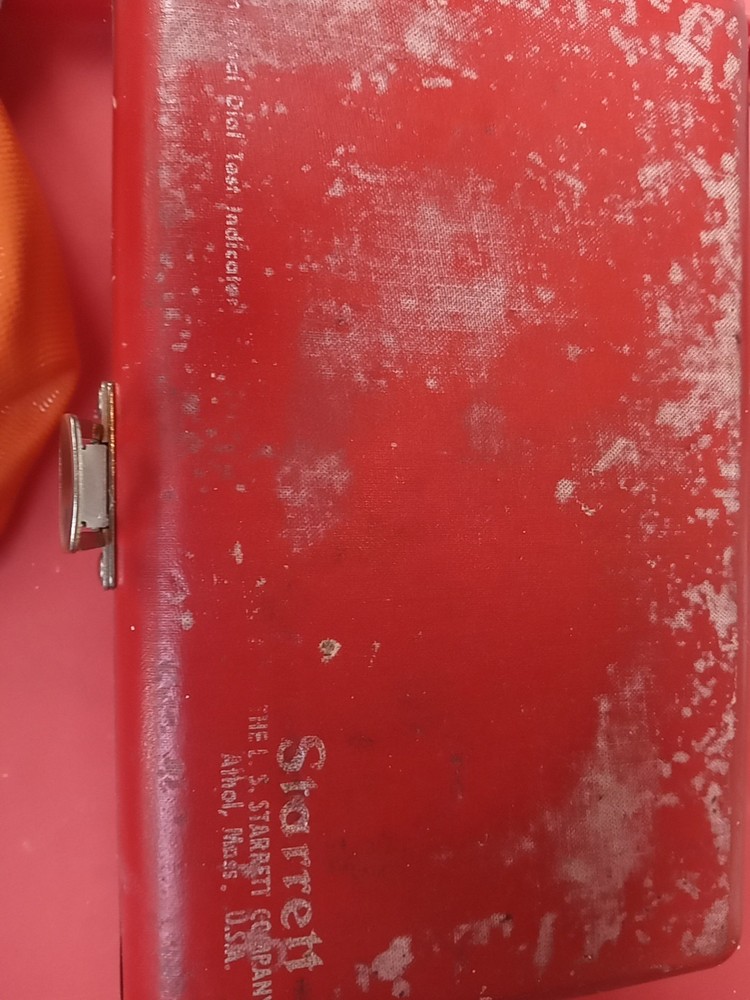 Starrett 196A1Z Universal Back Plunger Dial Indicator