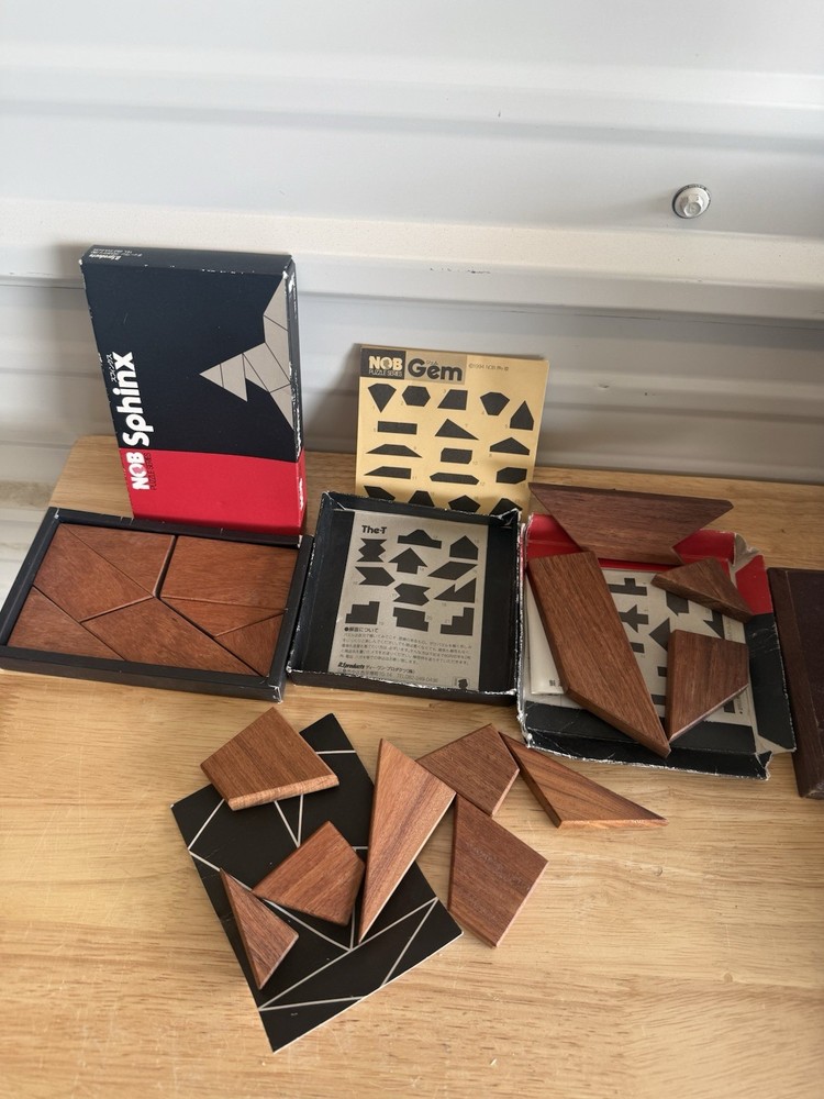 Vintage NOB PUZZLE LOT Sphinx The Gem