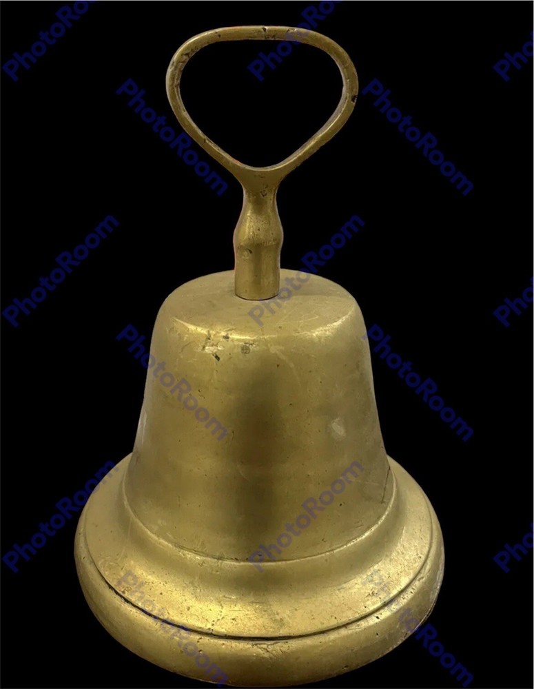 Antique Brass Bell 7.5”