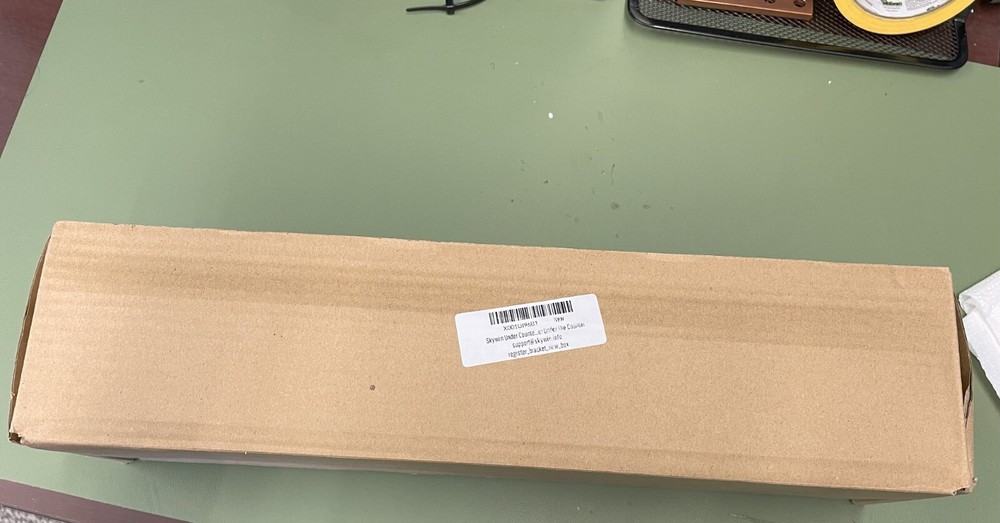 Skywin under the counter Register Bracket