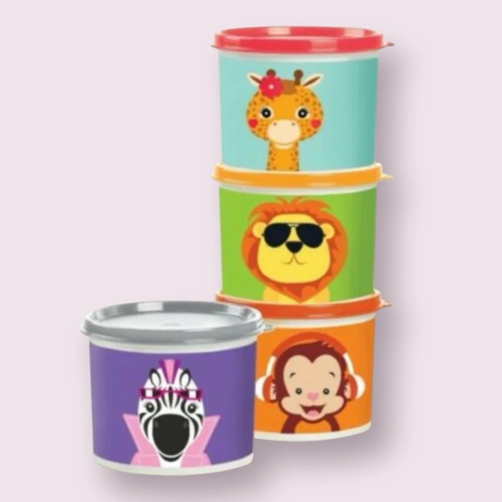 tupperare jungle jams canister set