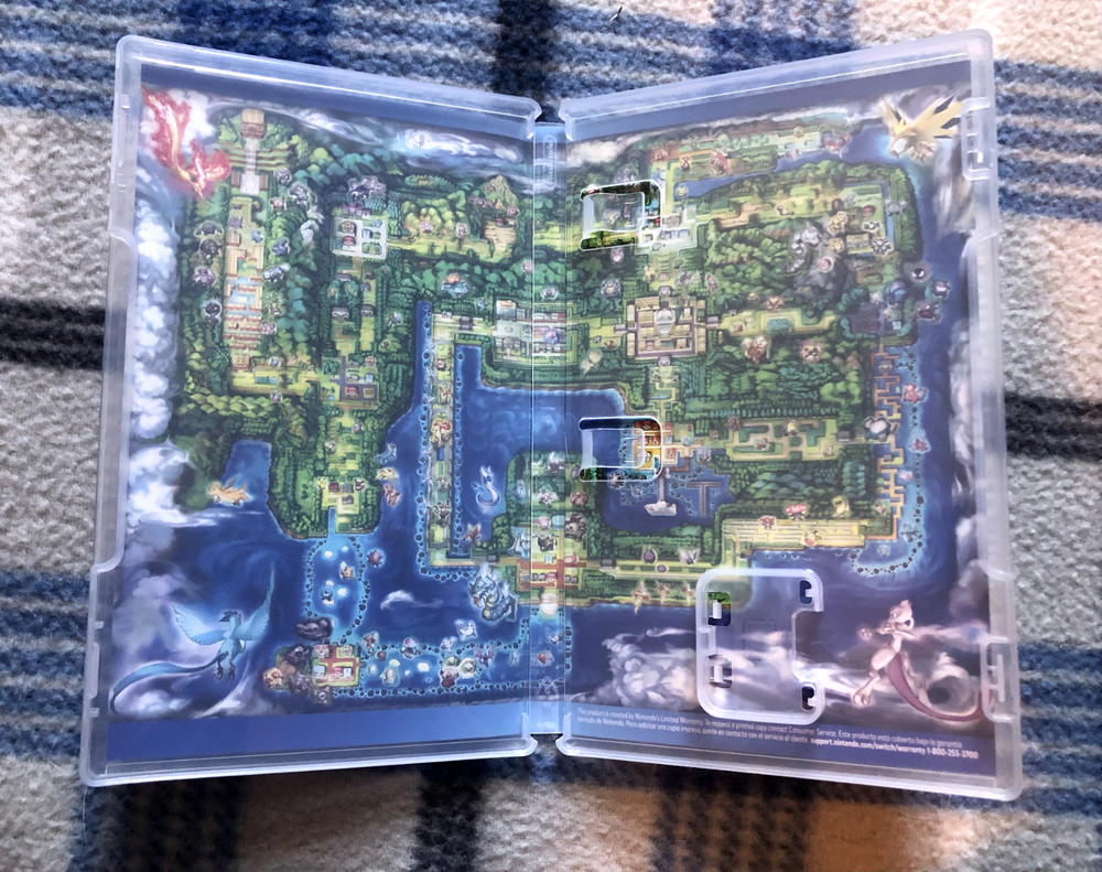 Pokemon Let's Go Eevee Game CASE ONLY