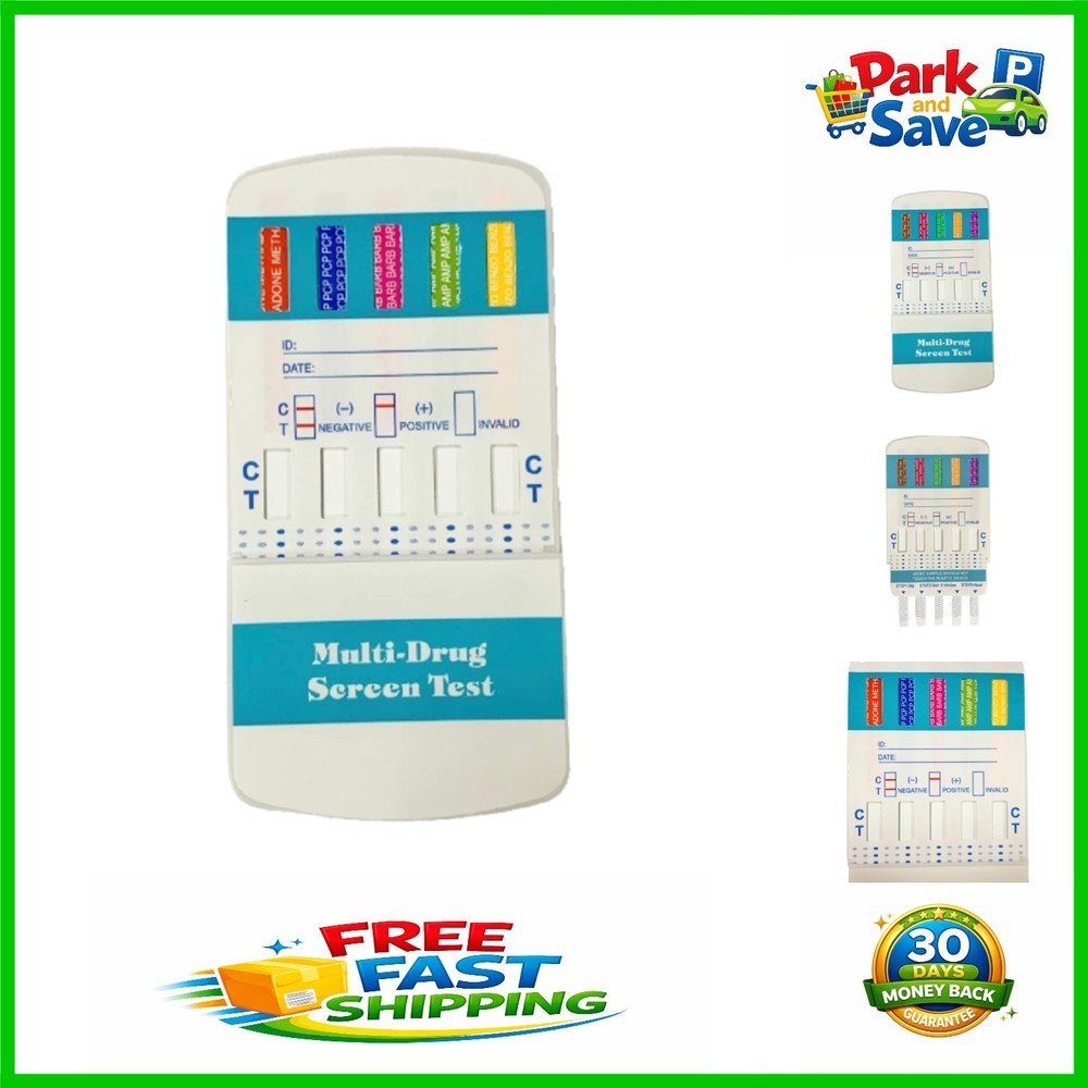Instant 10-Panel Dip Drug  - Easy 2-Step Procedure, 99% Accuracy Guaranteed