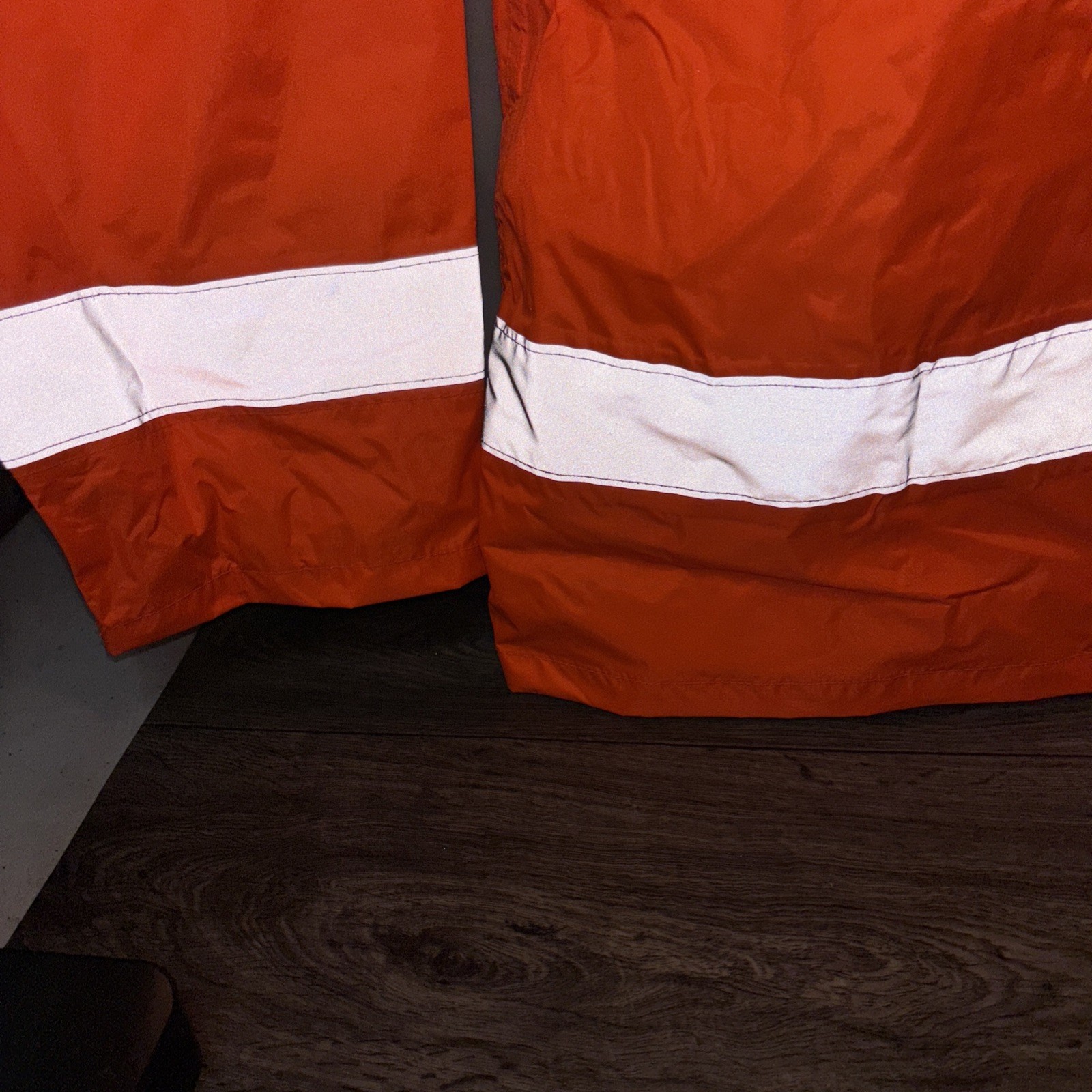 Portwest UH440 Hi-Vis Orange Rain Jacket XL Reflective Work Safety Logo