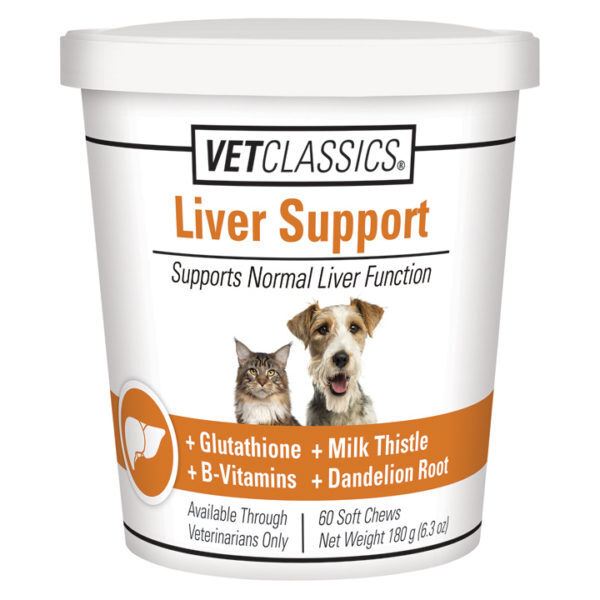 VetClassics Liver Support, 60 Soft Chews