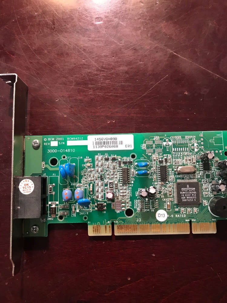 Dell Fax Modem Adapter Card BCM94212/U