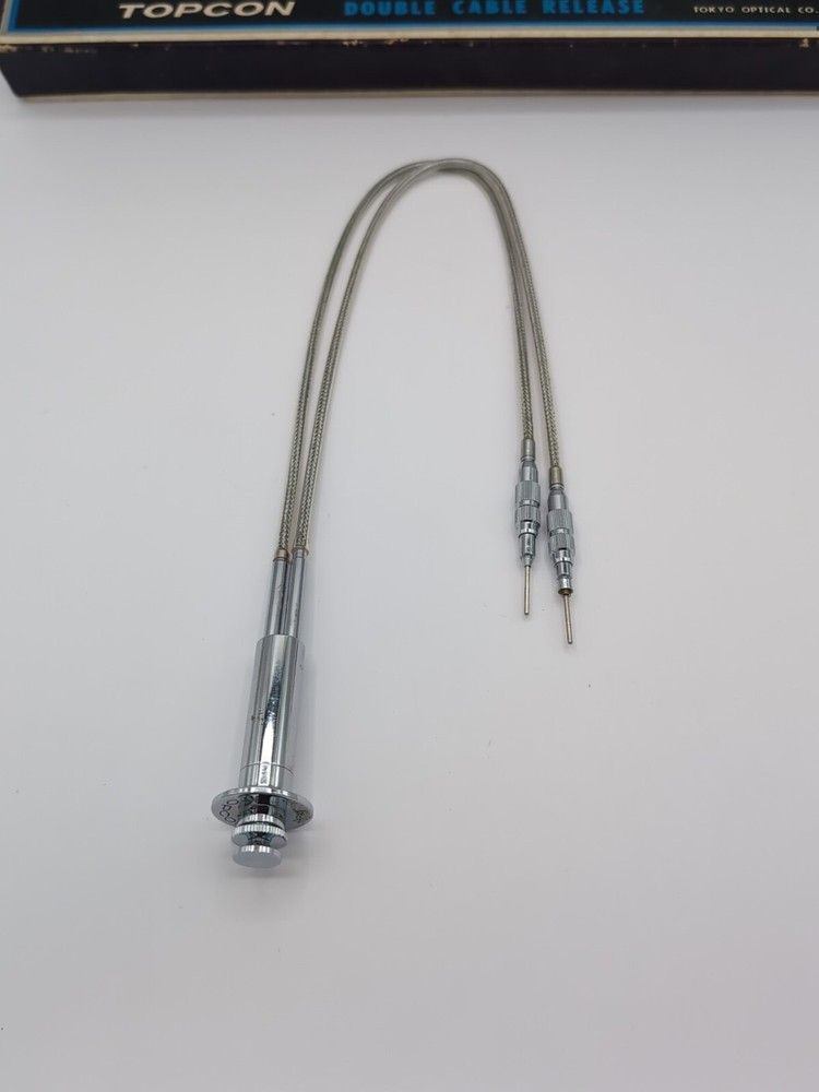 Topcon Vintage Double Cable Release Shutter Release with original box