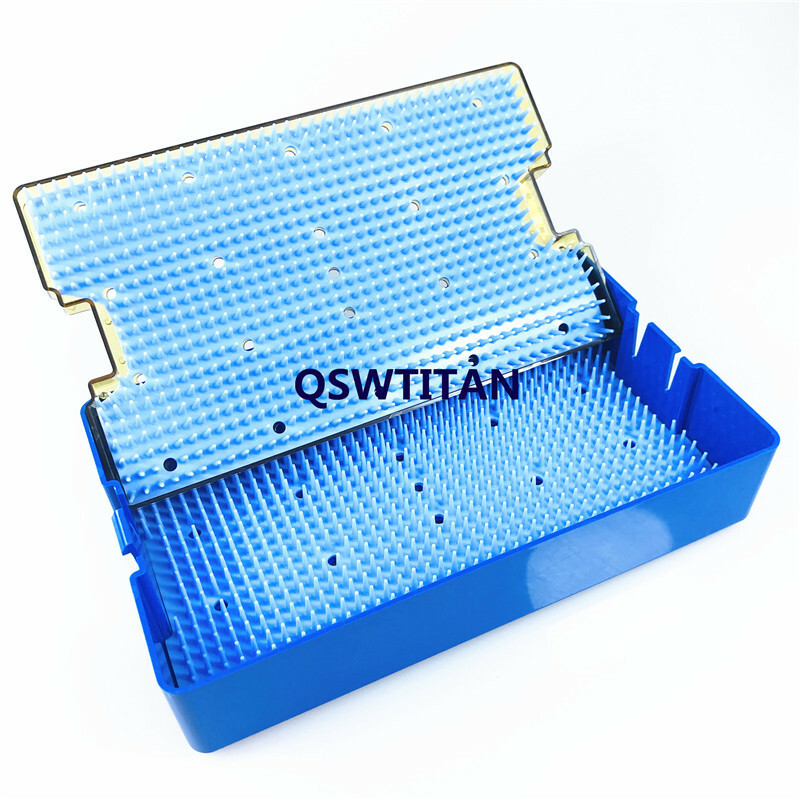 Big double level sterilization tray box Ophthalmic Surgical sterilization box