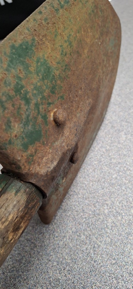 WW2 USMC M43 Entrenching Tool, Modified With Fixed Handle. Rare