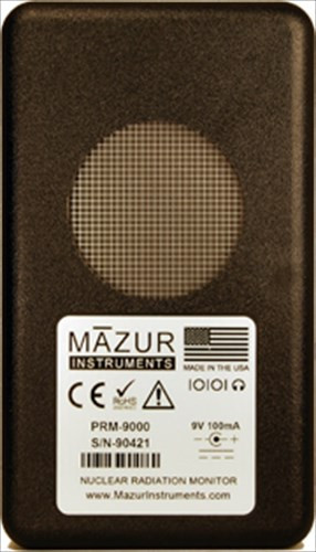 MAZUR INSTRUMENTS PRM-9000 GEIGER COUNTER + USB Data Cable - SUBMIT BEST OFFER!