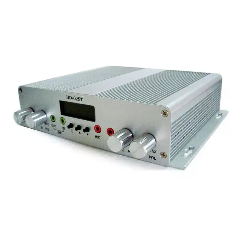 25W FM Radio Transmitter Stereo PLL Broadcast Station 88MHz-108MHz FAST SHIP NEW