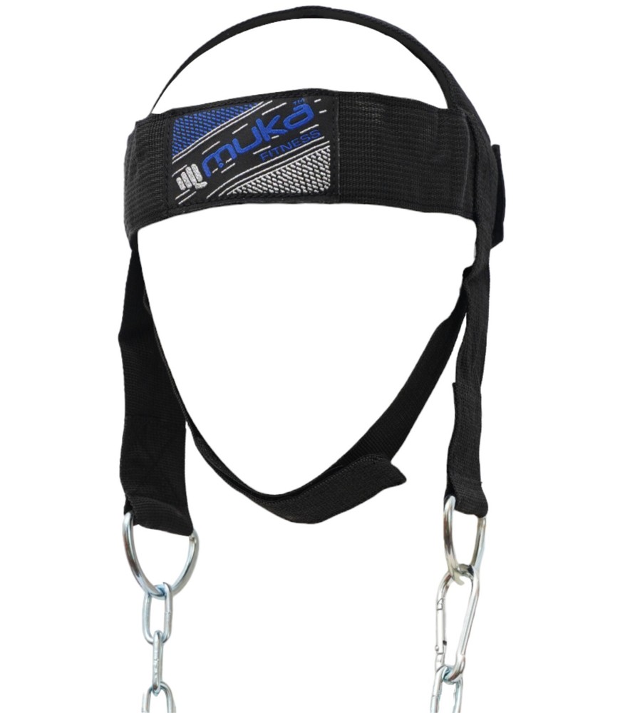 Muka Weight Lifting Head Harness Gym Workout Exercise Training with Neck Strap