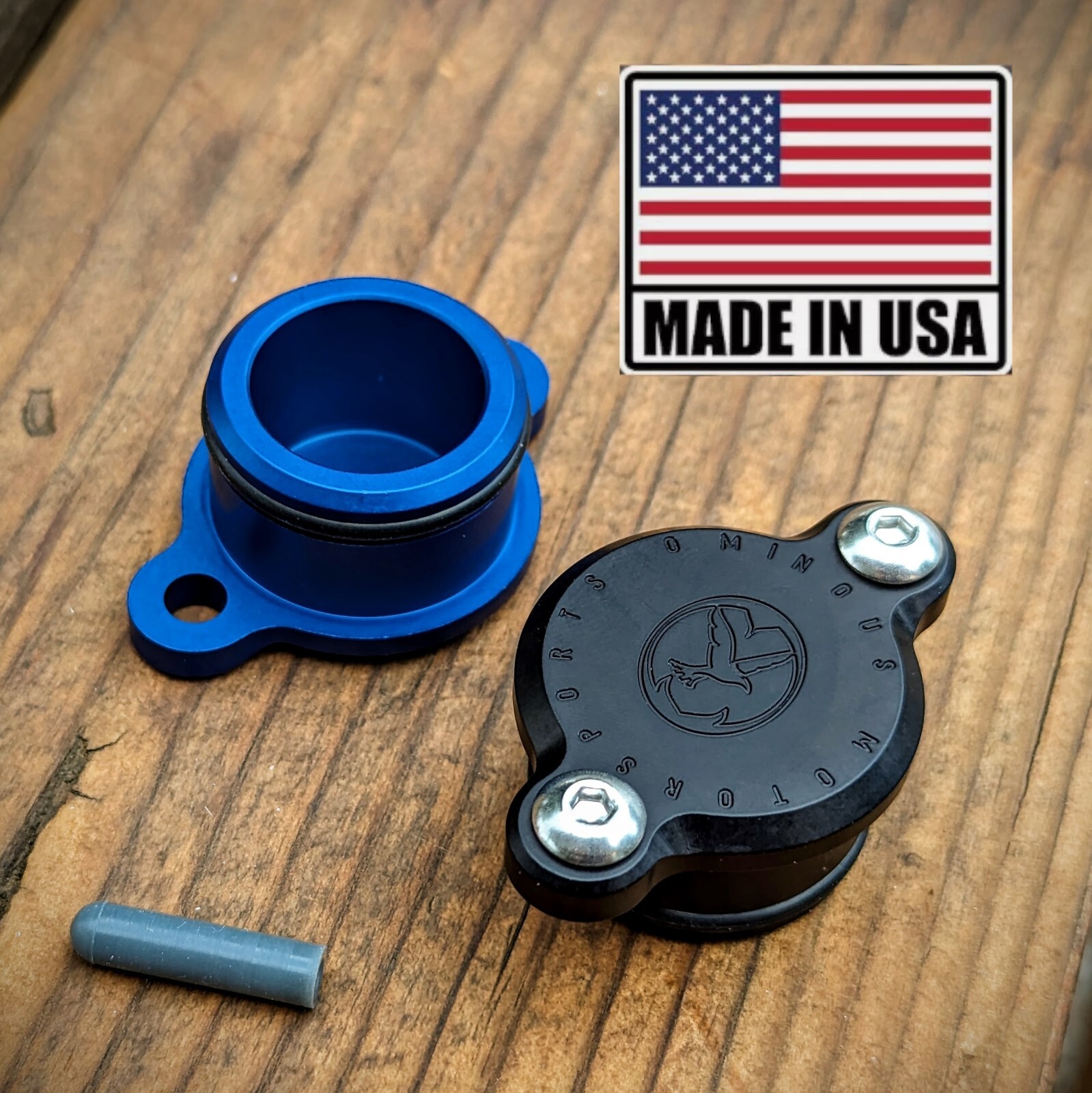 PW50 PW80 Oil Injection Pump Delete Block Off Plug - Made in USA - 6061 Billet