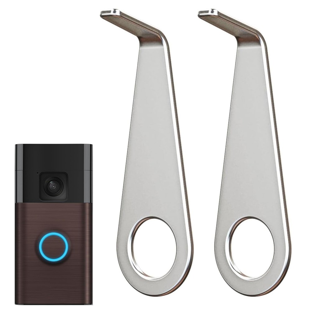 Video Doorbell Key Replacement Tool,Doorbell Opening Release Tool Silver