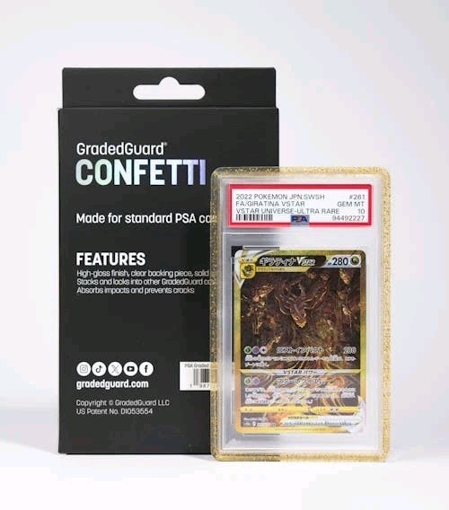 Graded Guard PSA Card Case Guard Protector CONFETTI Limited Edition