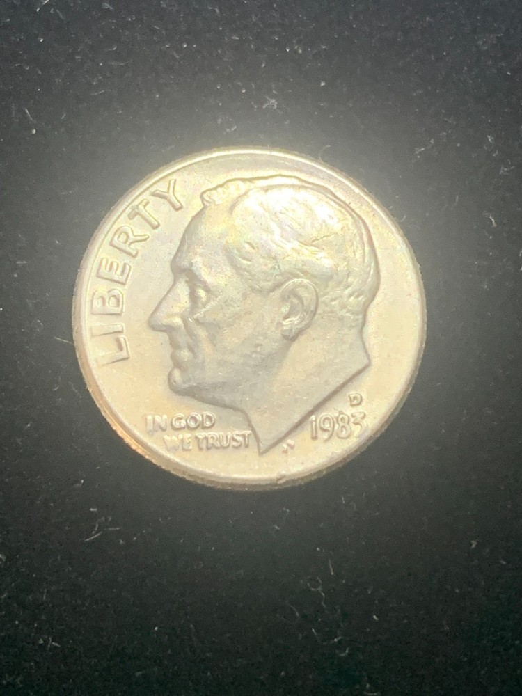 1983 D Roosevelt Dime - Great Circulated Condition