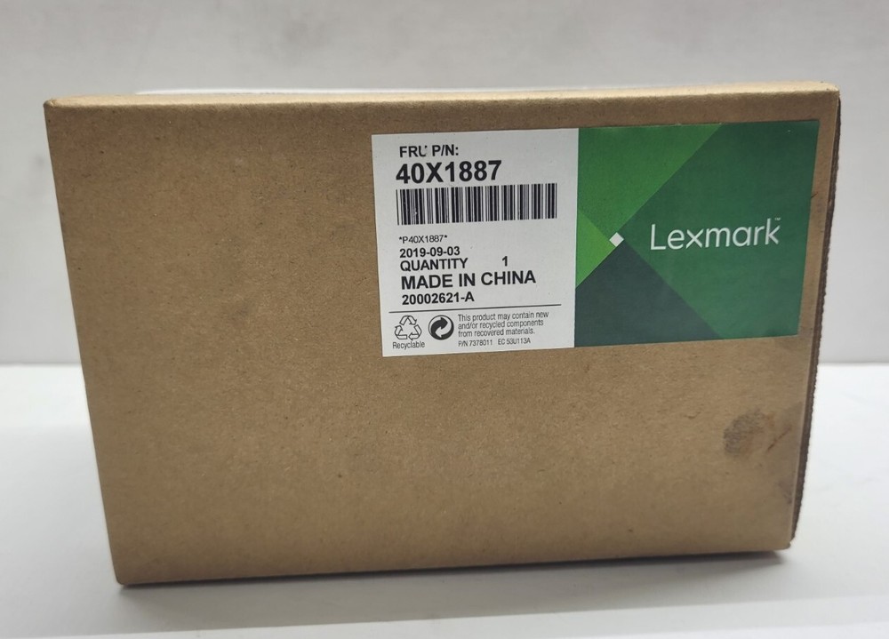 Genuine Lexmark 40X1887 Left Transfer Roll Bracket with Cable Assembly (40X1887)