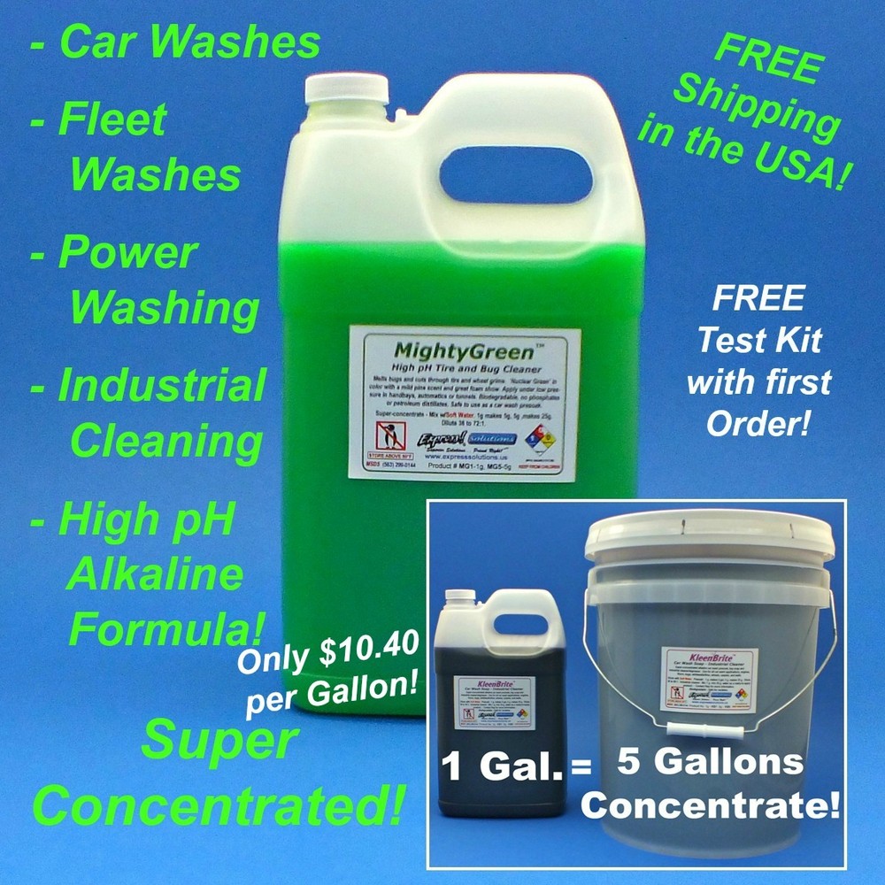MightyGreen Tire Bug and Engine Cleaner