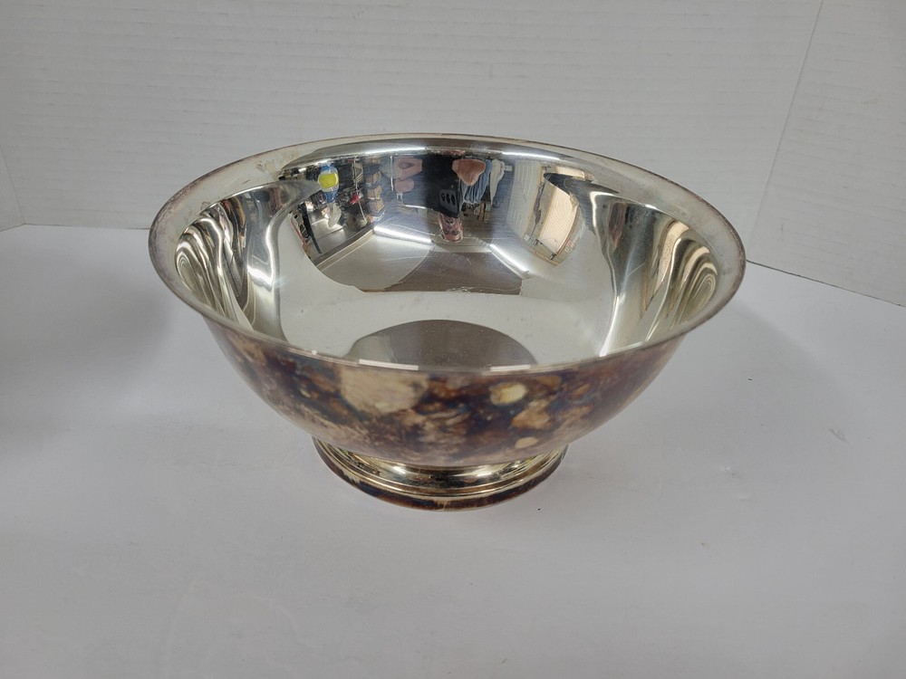 Vintage Gorham E P YC780 Silver Plated Bowl 8" Diameter