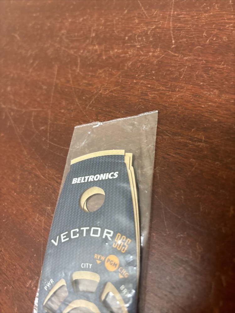 Beltronics Vector 965 Radar Laser Detector Replacement Faceplate