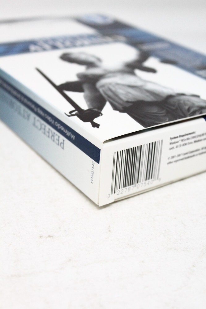 Cosmi Premium Perfect Attorney PC Computer Software Program CD-ROM Disk Set of 3