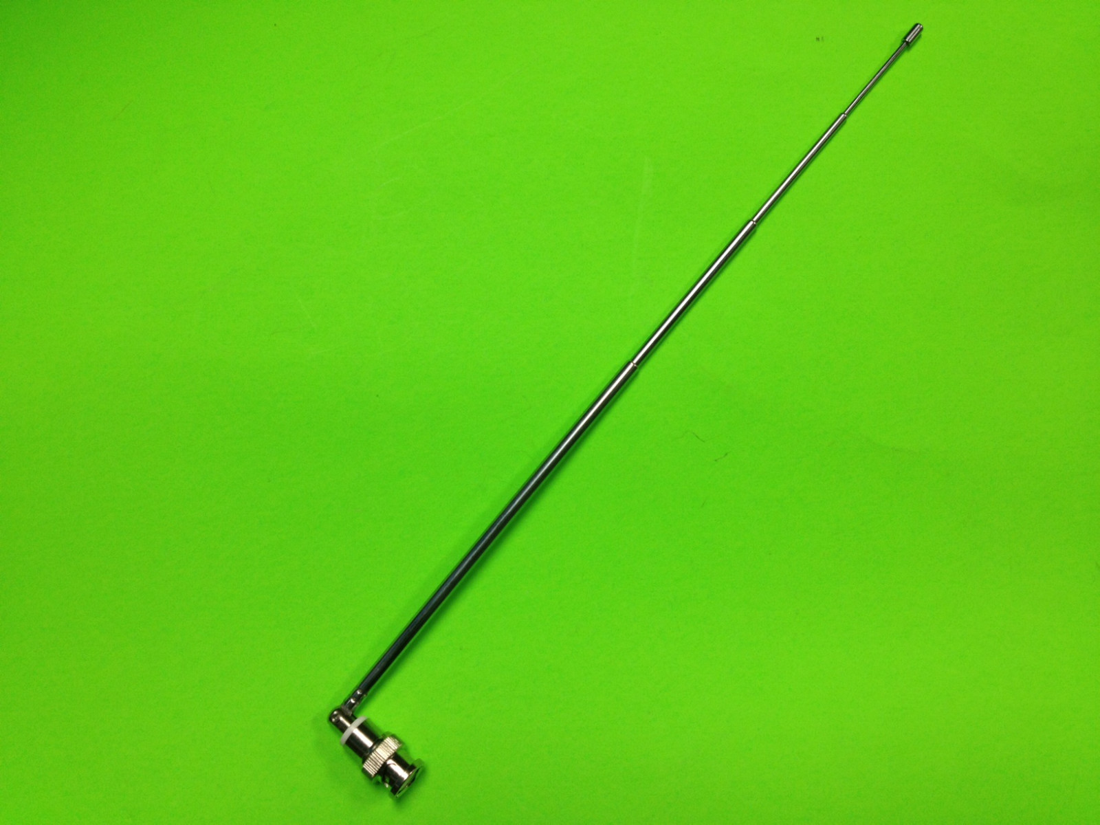 BNC RIGHT ANGLE 21.5" TELESCOPIC MULTI BAND SCANNER ANTENNA FITS MOST SCANNERS