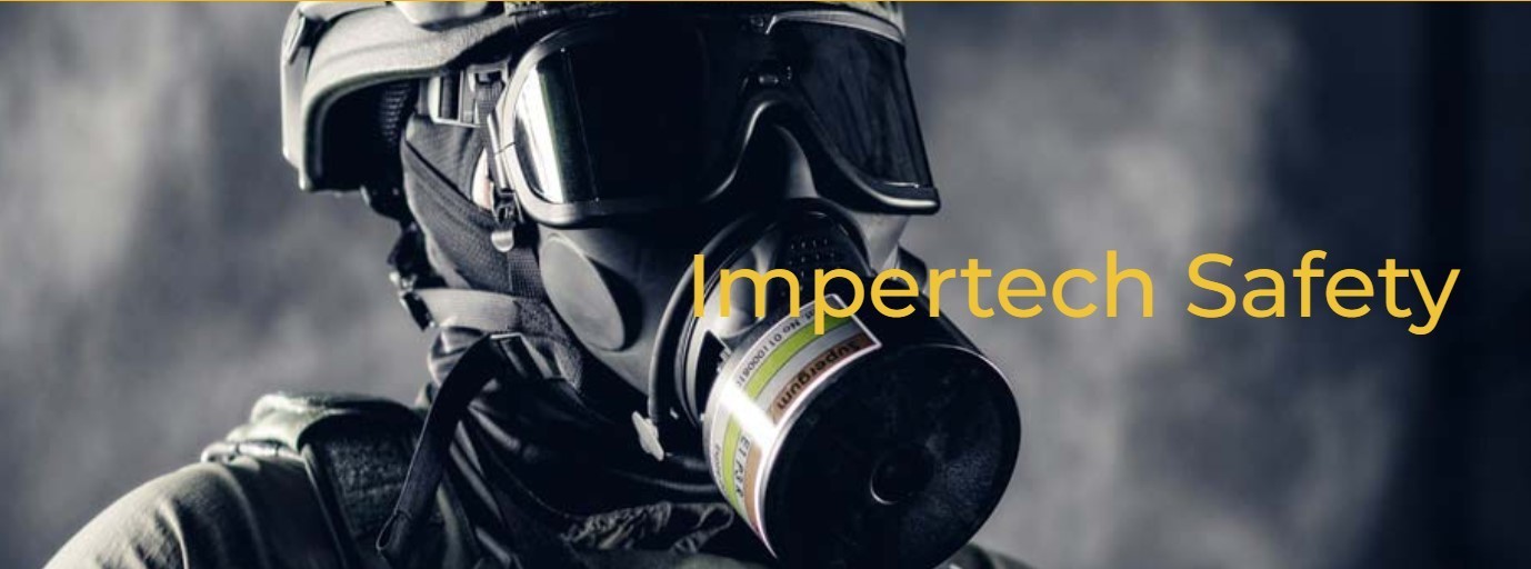 Impertech 011000810-N CBRN Filter – Respirator Gas Mask Cartridge - 40mm Filter