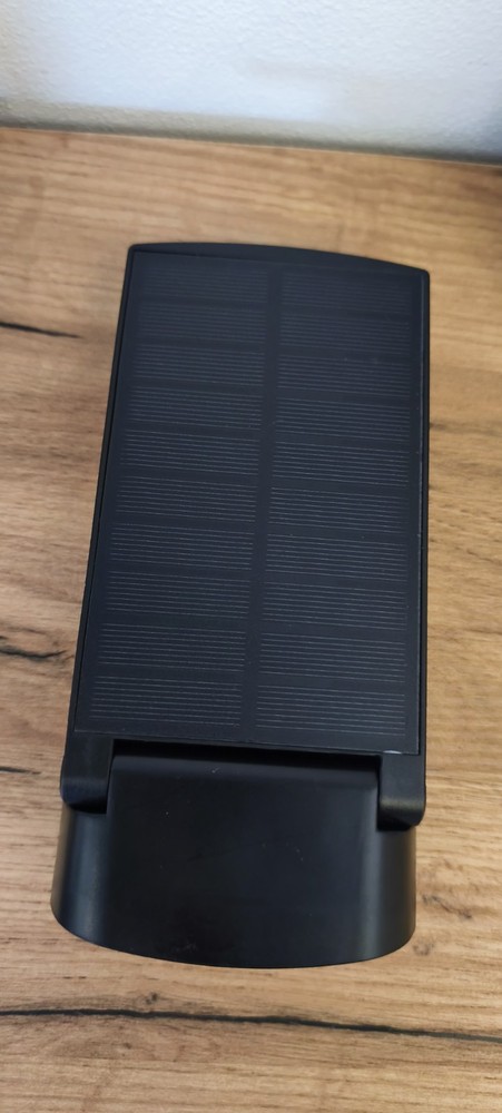 Outdoor LED spotlight light - solar panel - motion sensor IP65 6500k