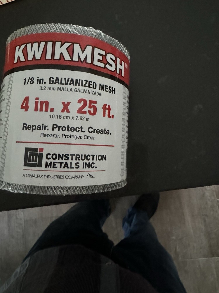 Kwikmesh 4in X 25ft Screen