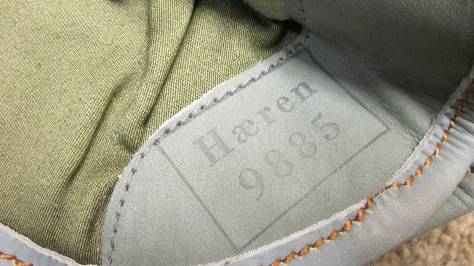 VINTAGE NORWEGIAN MOUNTAIN TROOP BOOT LEG GAITERS NOS