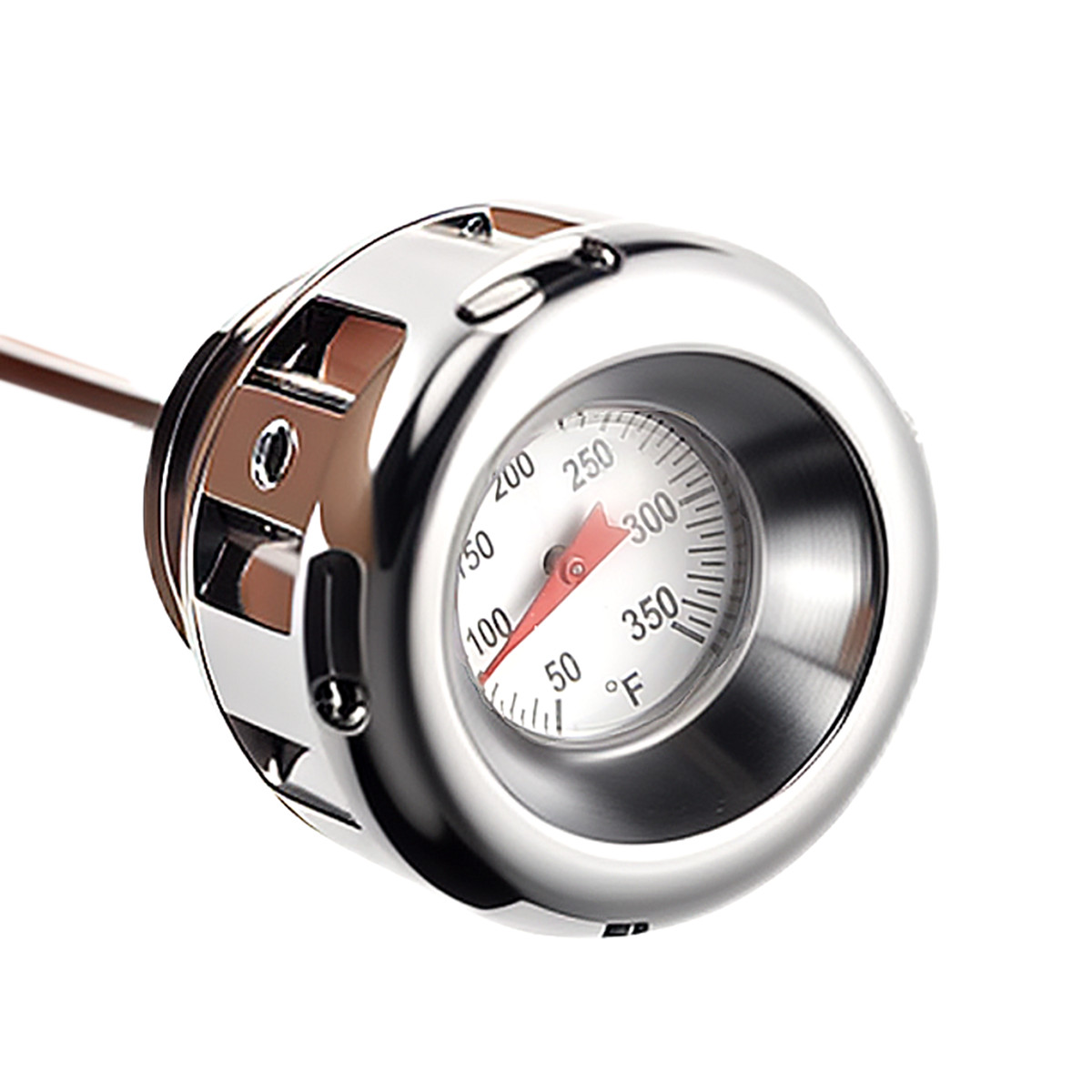 Chrome Oil Temperature Dipstick For Harley 2017-2025 Touring Road Glide FLTRX