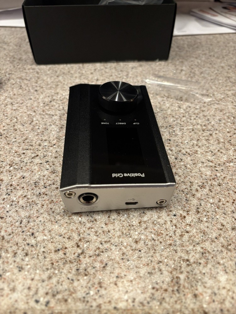 Positive Grid Riff Black Portable Guitar Interface