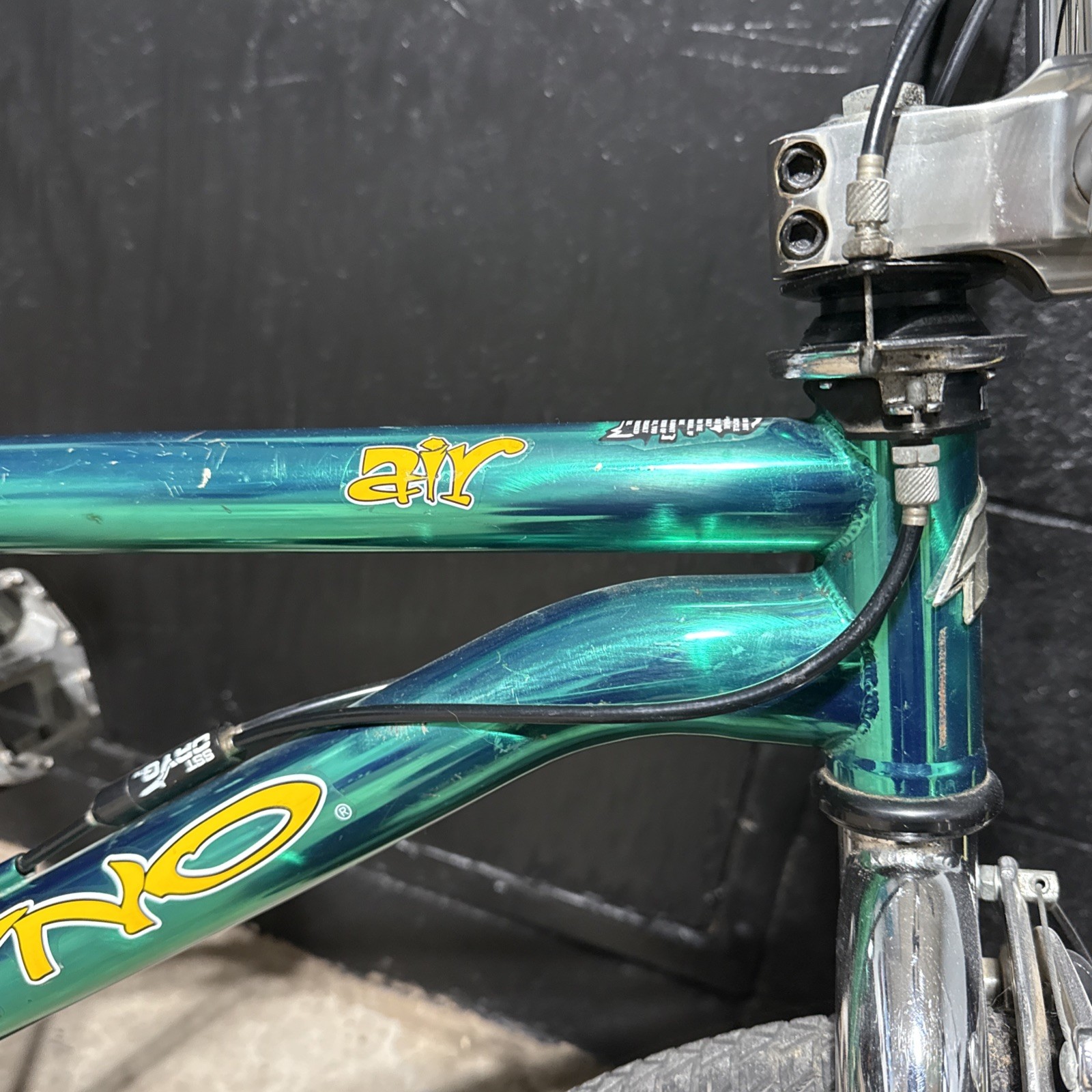 Dyno Air 2000 Gt Mags Freestyle Bike Metallic Green RARE Y2K Bmx Vintage