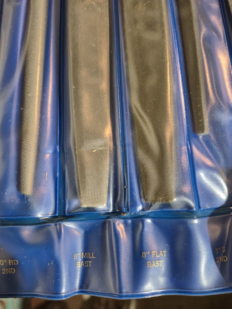 Air Arrow Assorted Files 4"-12" Quantity: 12 With Blue Roll Protective Case USA