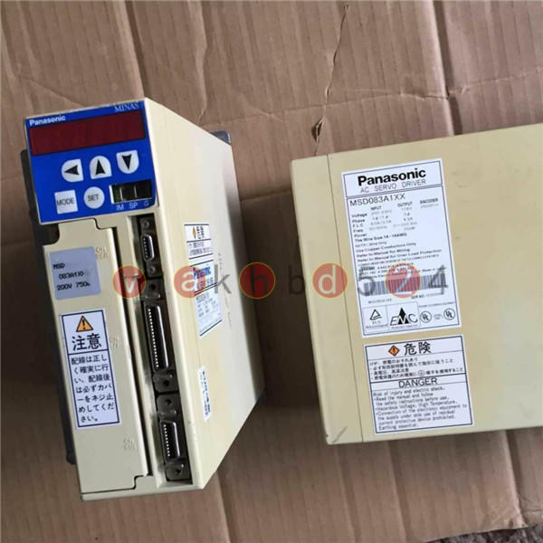 USED Panasonic Servo Driver MSD083A1XX Tested