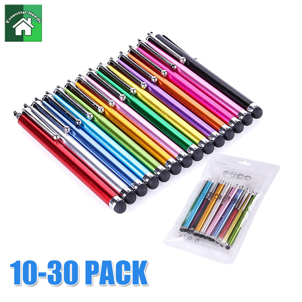 10-30PCS Universal Capactive Touch Screen Stylus Pens For iPad iPhone Android PC