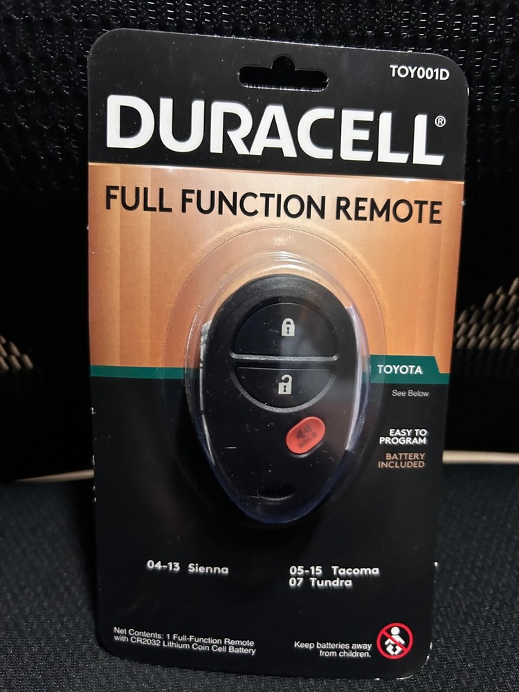 Duracell TOY001D Full Function Remote with Battery