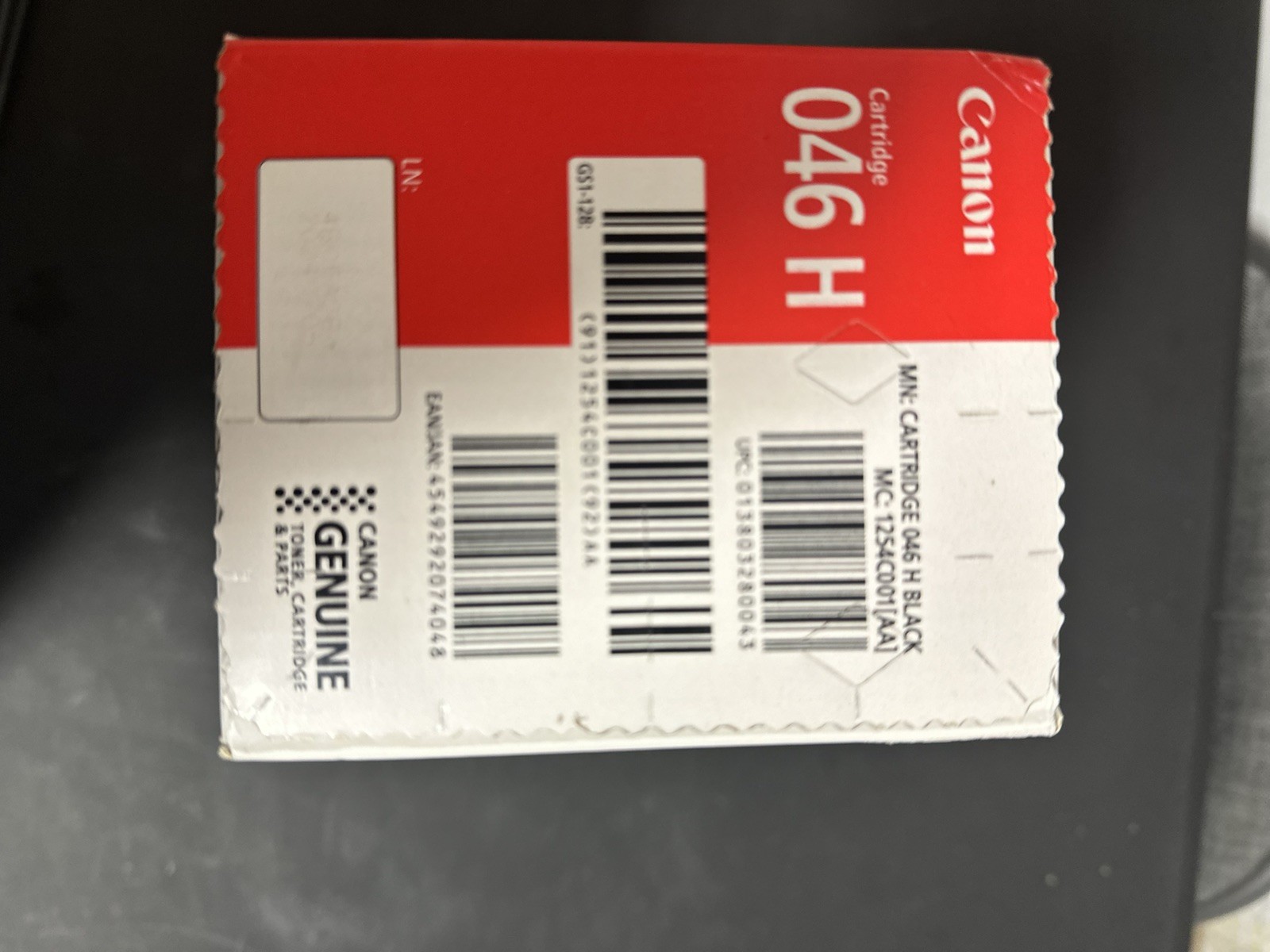 Genuine Canon 046H Toner High Capacity New Factory Sealed
