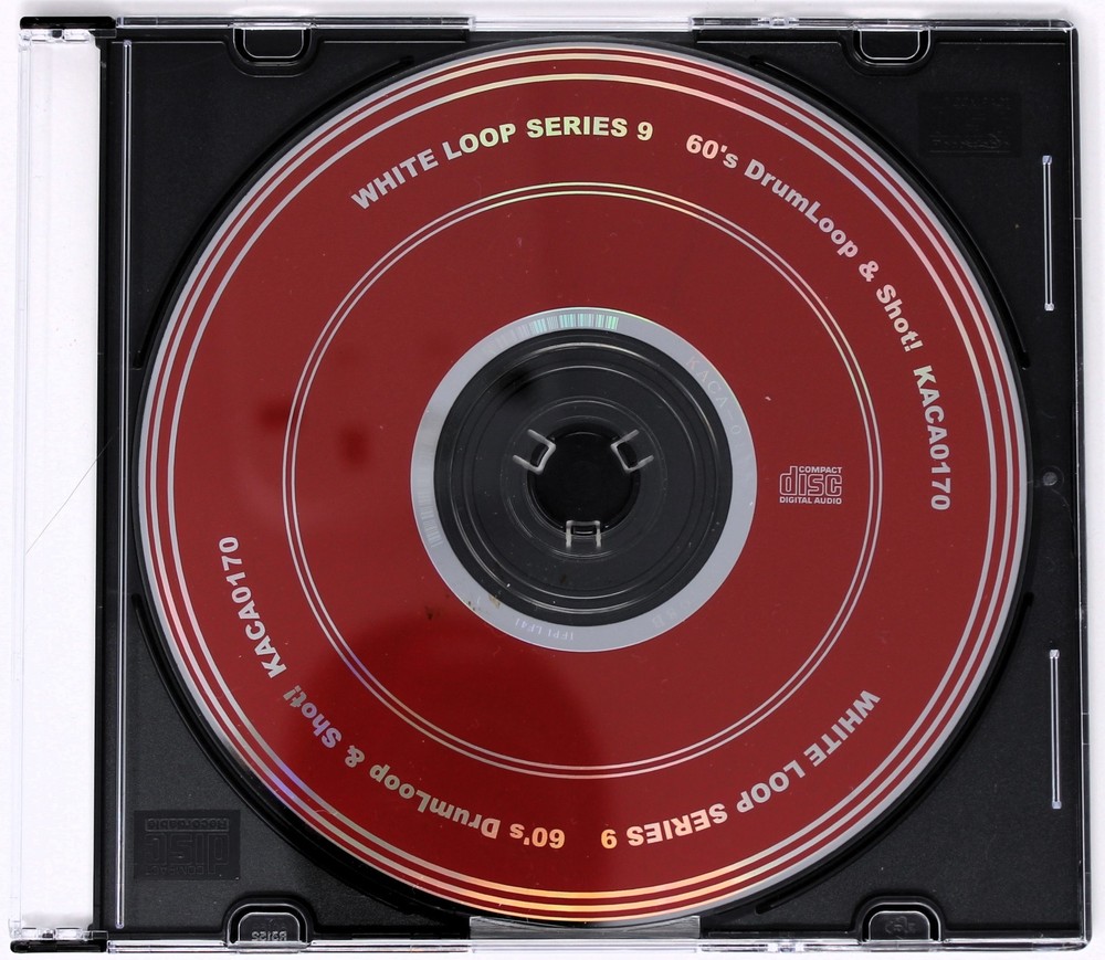 Kaeru Cafe White Loop 9 60s Drum Loop Sample Library/Sound Library/Sampling CD
