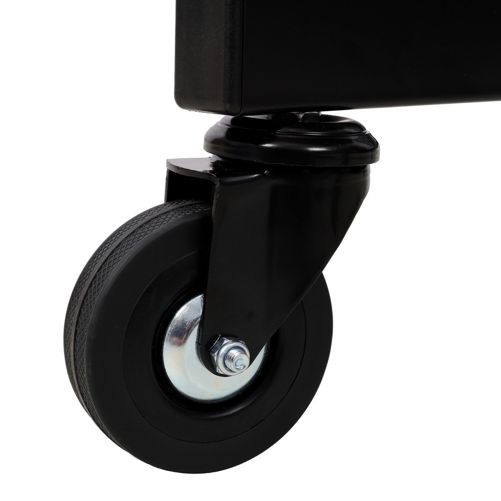 Adjustale Height Mobile Work Table Rolling Tool Tray Table for Repair Shops DIY