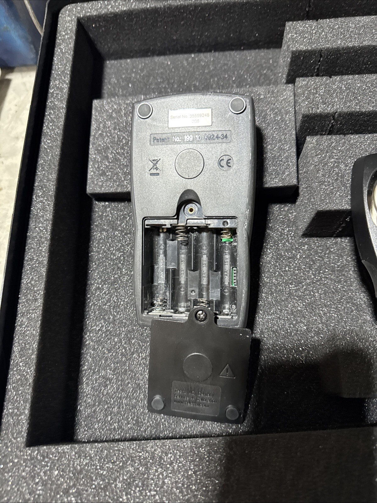 Testo 545 Illuminance Meter Photometer Printer 0554 0549