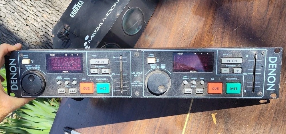 DENON DN 2000F RC-35 Rackmount Remote Control Unit Dual CD Player DJ Pro Audio