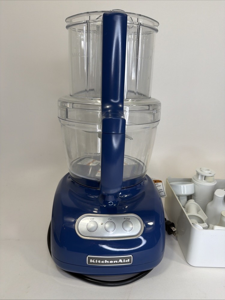 Kitchenaid Food Processor KFPW761BW0 + XTRA Attachments + Juicer Excellent