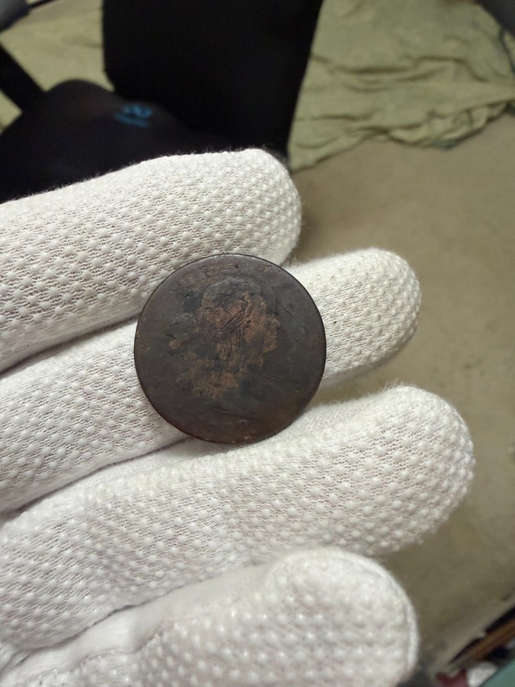 1798 Draped Bust Large Cent Old US Type Coin Nice Details