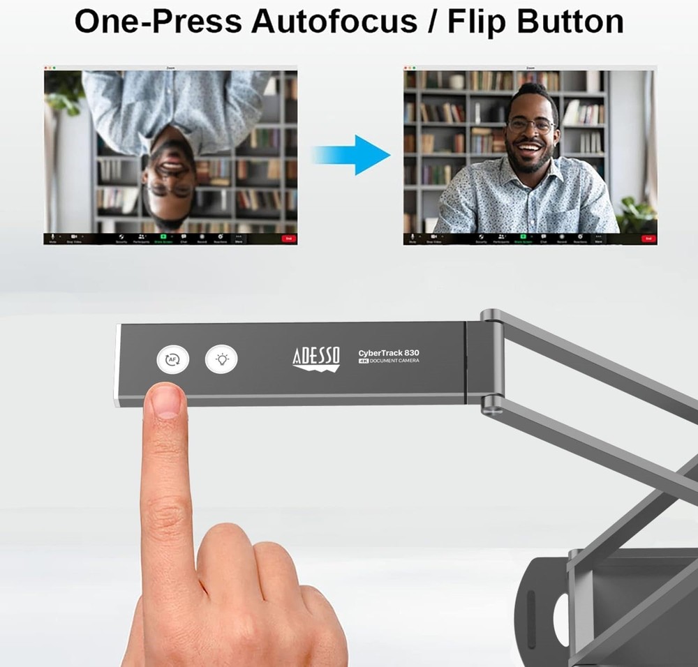 Adesso 4K 11-Megapixel Dual Mode Document Camera and Webcam
