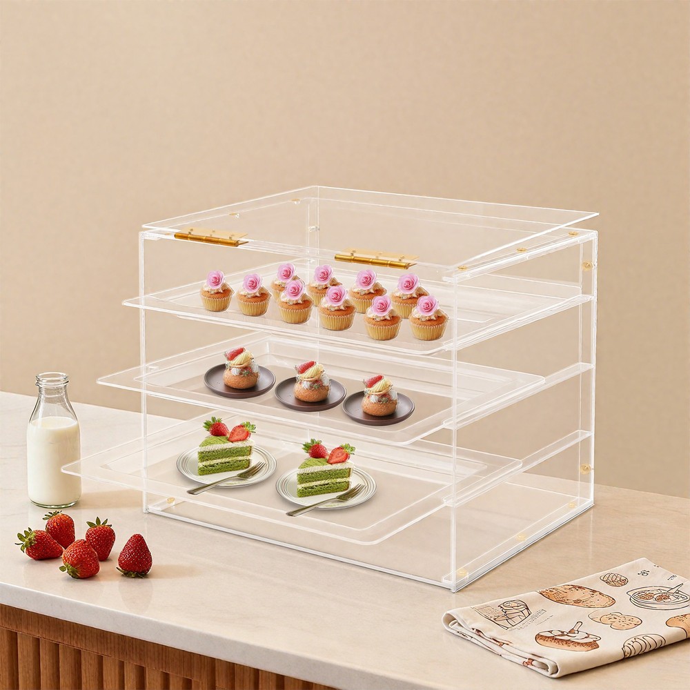 Acrylic Display Case, Bakery Pastry Display Case, Cookie Display Cabinet
