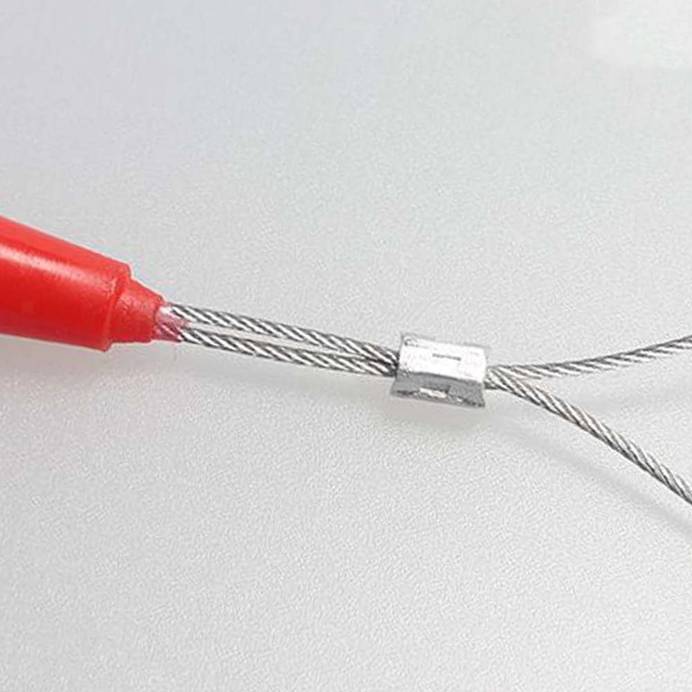 5x Cable Puller Quick Pulling Wire 240mm Portable through Wall Wire Guide Device