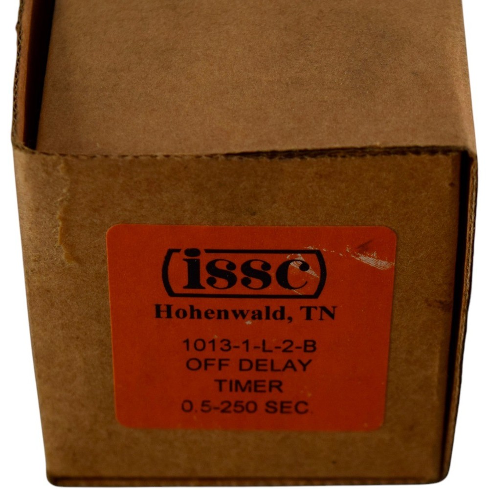 NEW ISSC 1013-1-L-2-B Off Delay Timer 0.5-250 SEC