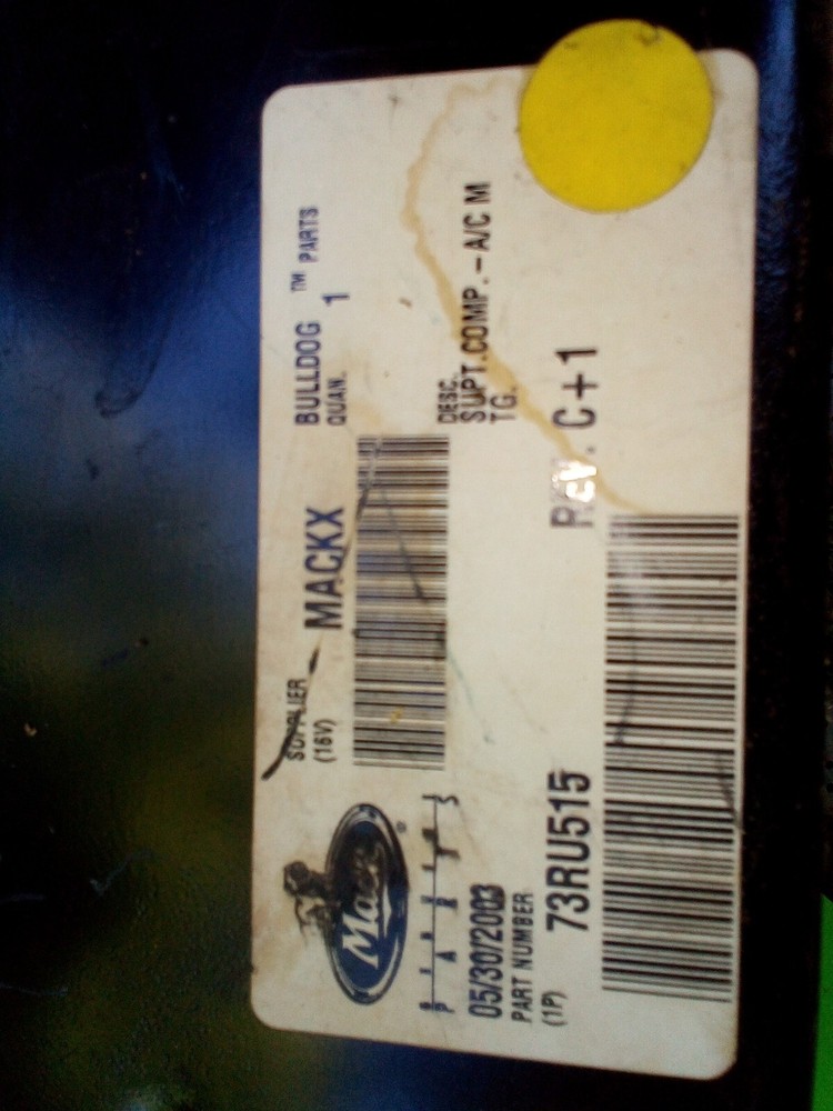 New OEM A/C Mounting Support Bracket for Mack 73RU515