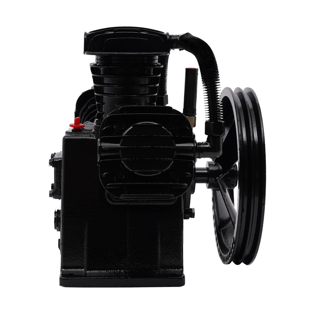 5-HP Single-Stage Inline-Twin Replacement Air Compressor Pump 3 3 Cylinder Head